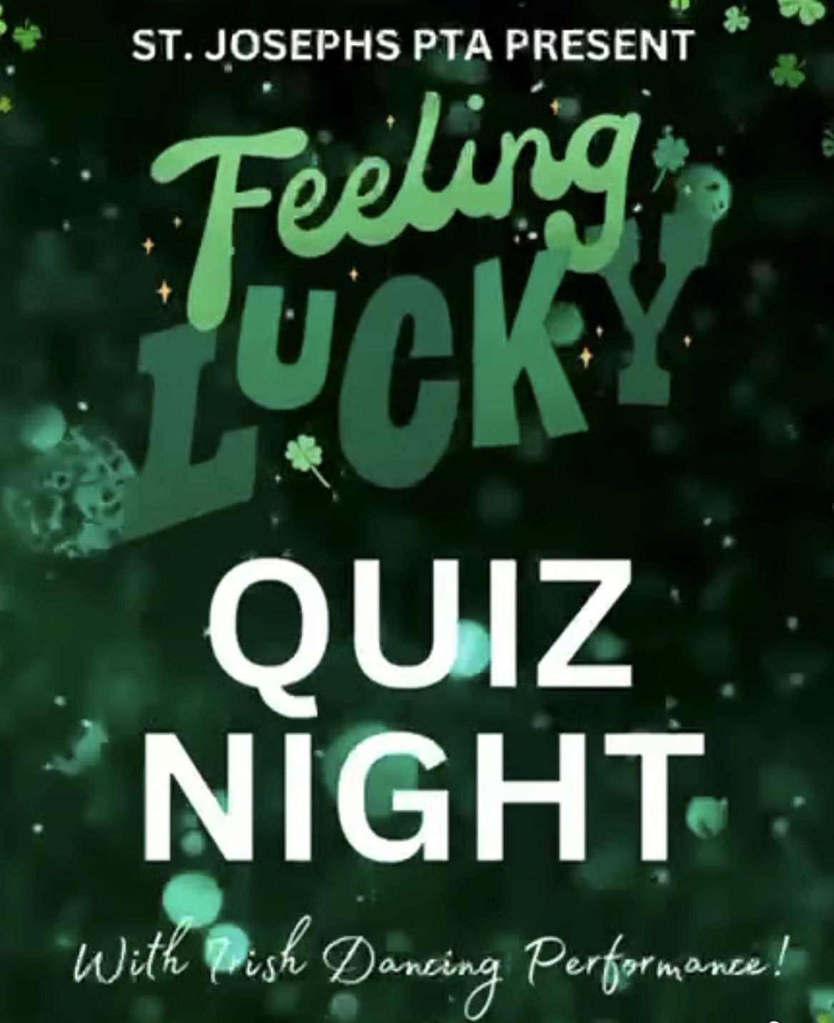 St Patrick’s Day Quiz Night
