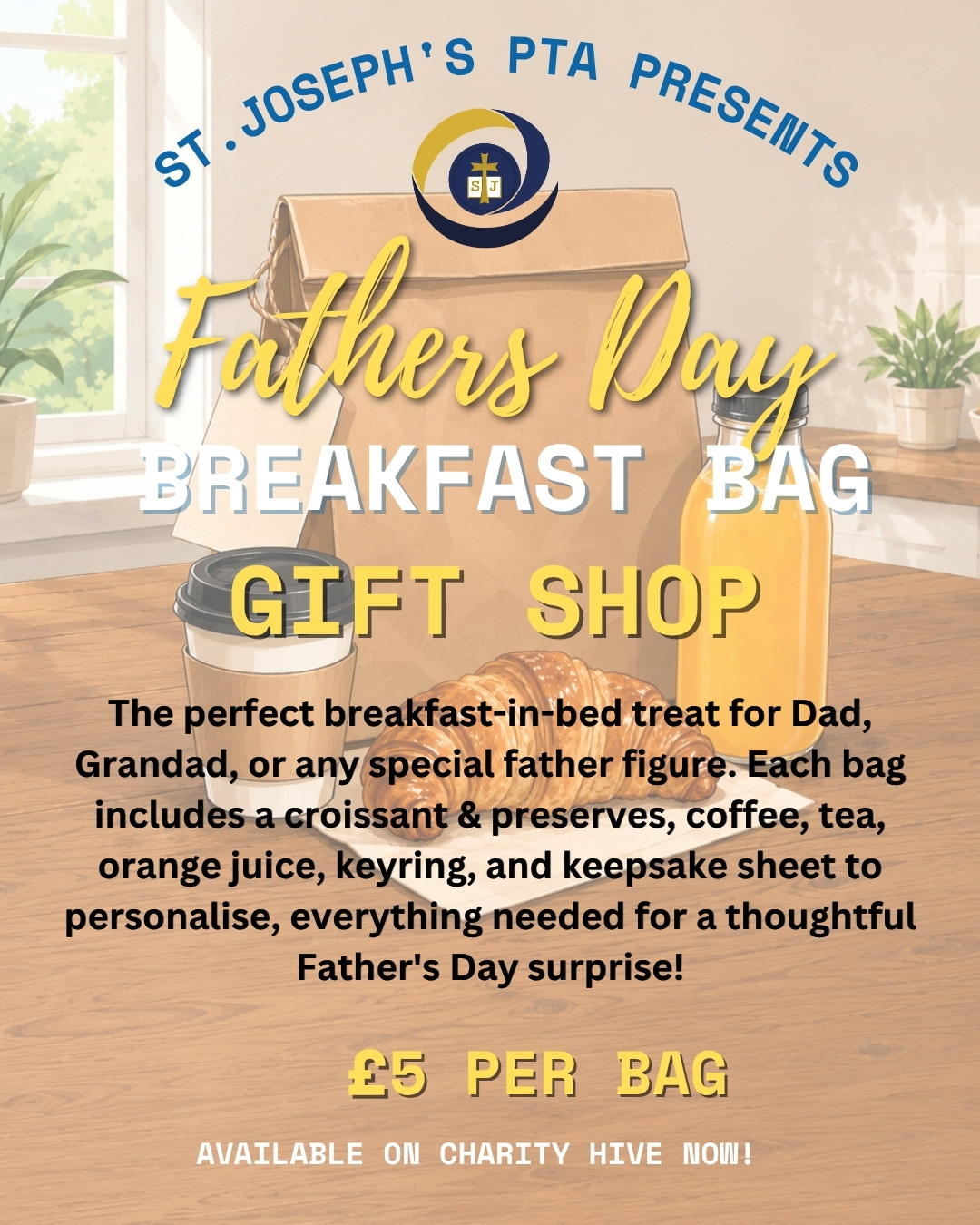 Fathers Day Breakfast Bag